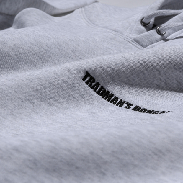 TRADMAN'S BONSAI HOODIE -ASH- 詳細画像